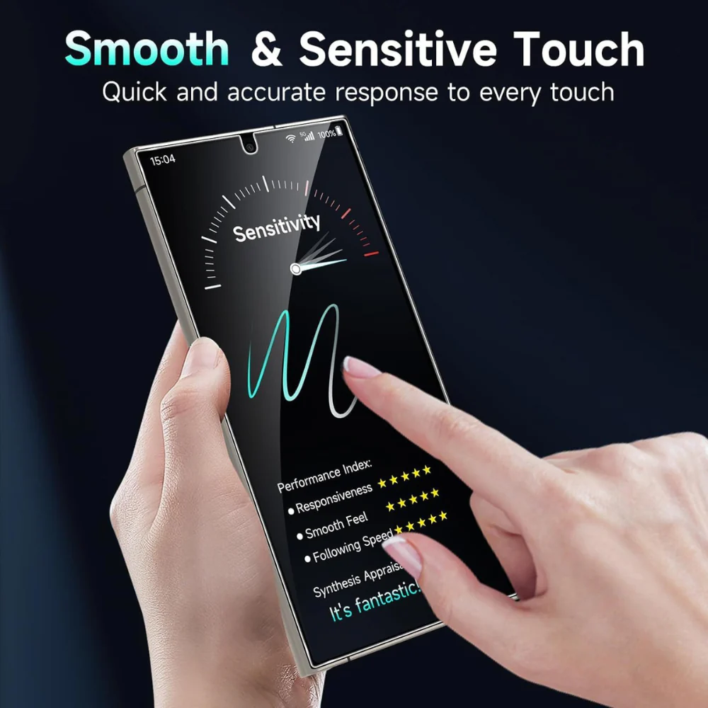 GRABIT Screen360 GLUE S25 Ultra, Full Matte Privacy Glass - Image 3