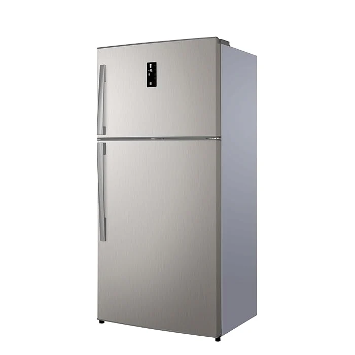 Gree Top Mount Refrigerator 389 Litre, No-Frost, Inverter Compressor, Tempered glass, Digital Control, Silver, GRF-565SSI - Image 3