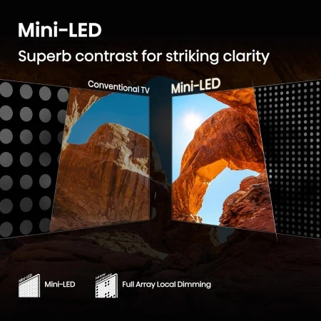 Hisense 55 Inch 4K Mini-LED QLED Smart TV, 144Hz, Game Mode Pro – 55U6Q Pro - Image 3