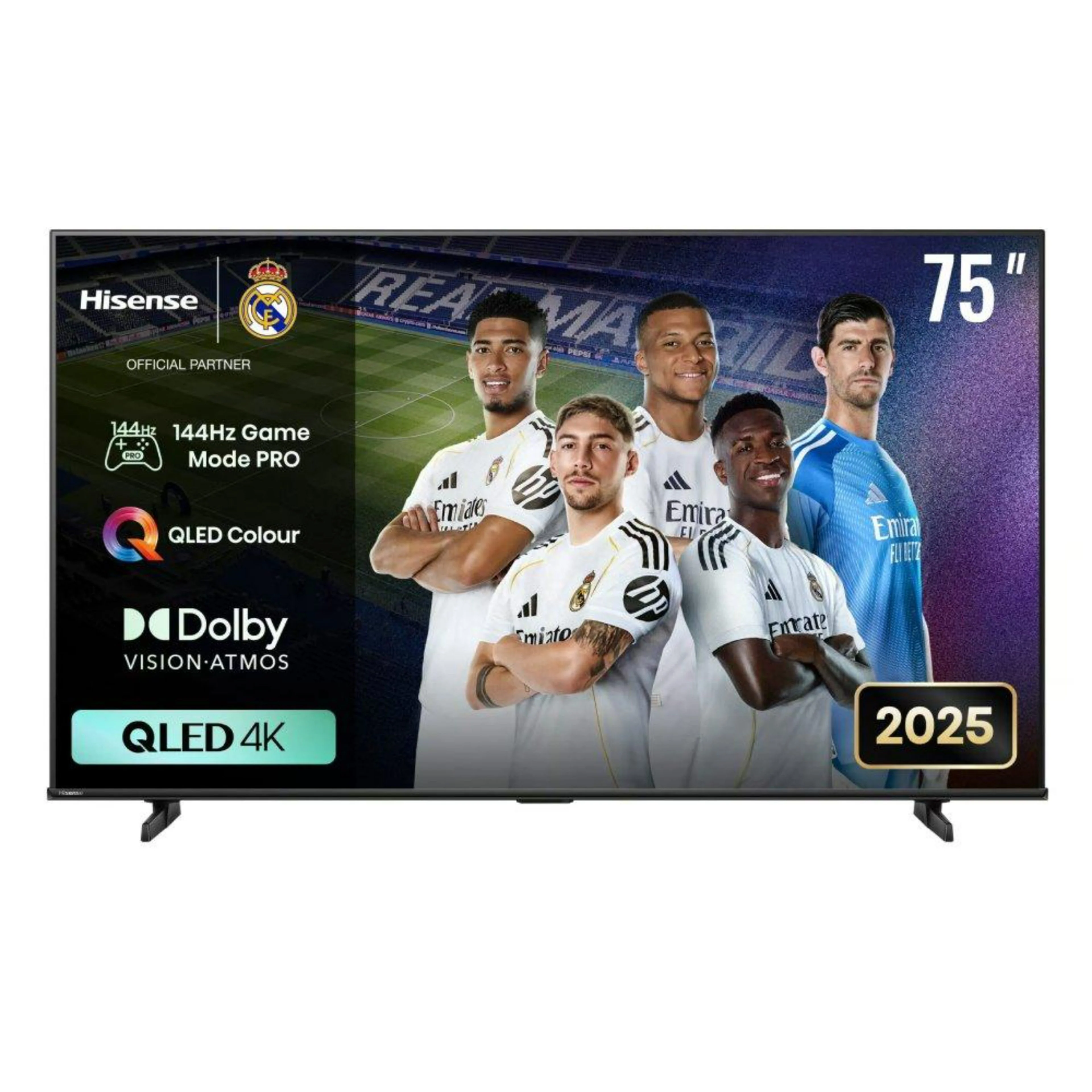 Hisense 75 Inch 4K LED Smart TV, 2025 Model – 75Q71Q