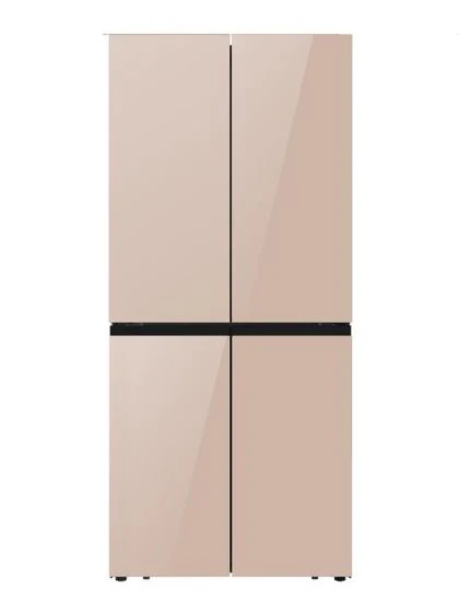 Hisense Four Door French Refrigerator, 610L, Khaki color, RQ5G470SBK3