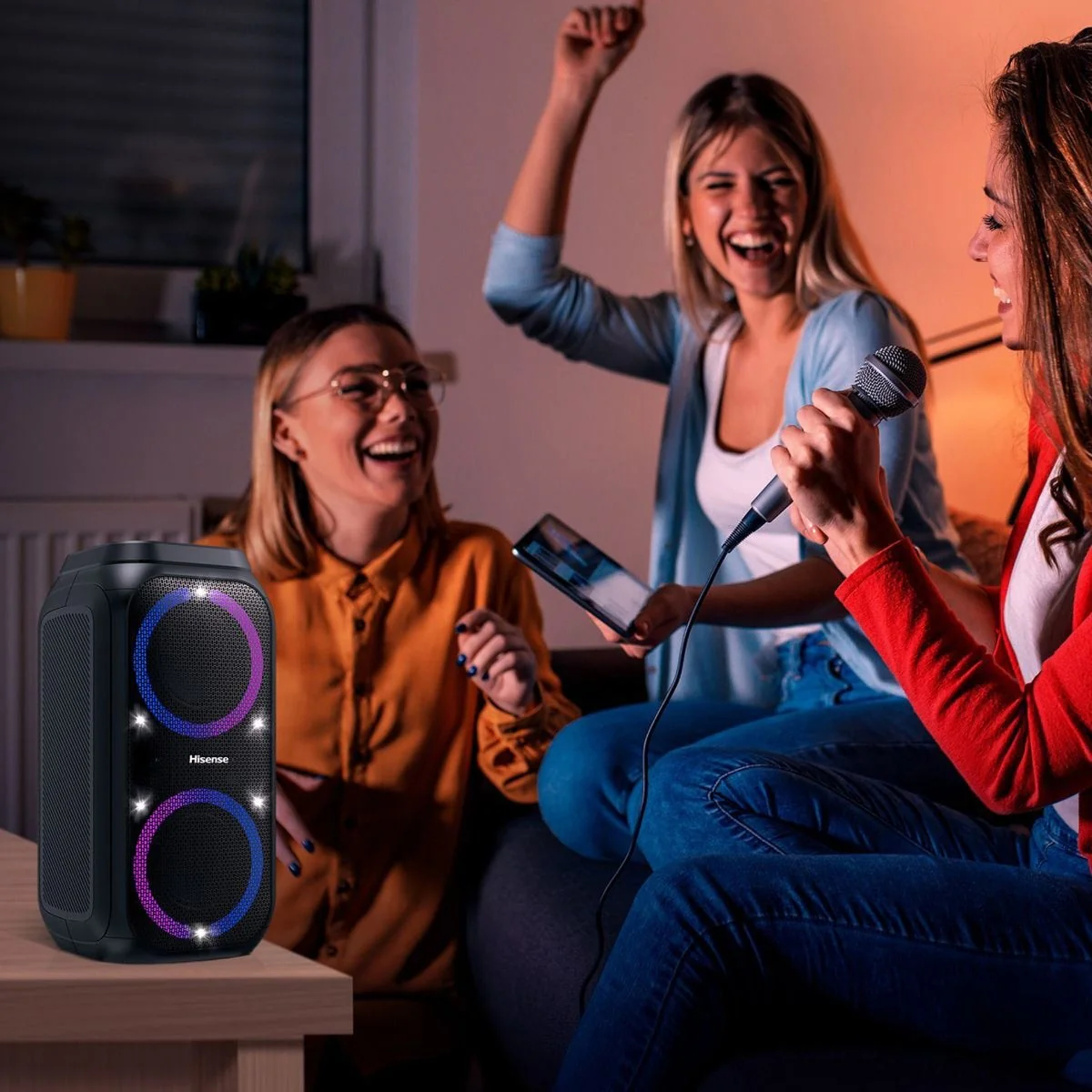 Hisense Portable Bluetooth Party Speaker, 160W, 12Hr Battery, IPX4 – Party Rocket 160 - Image 11