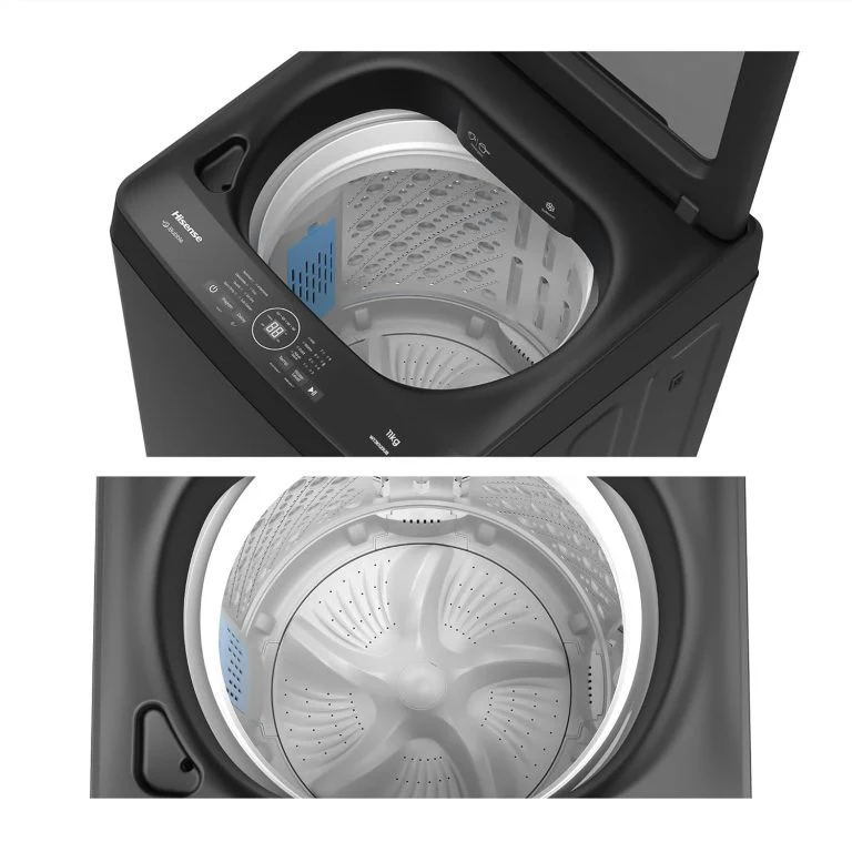 Hisense Top Load Washing Machine, 11 Kg, Black, WT3K1123UB - Image 2