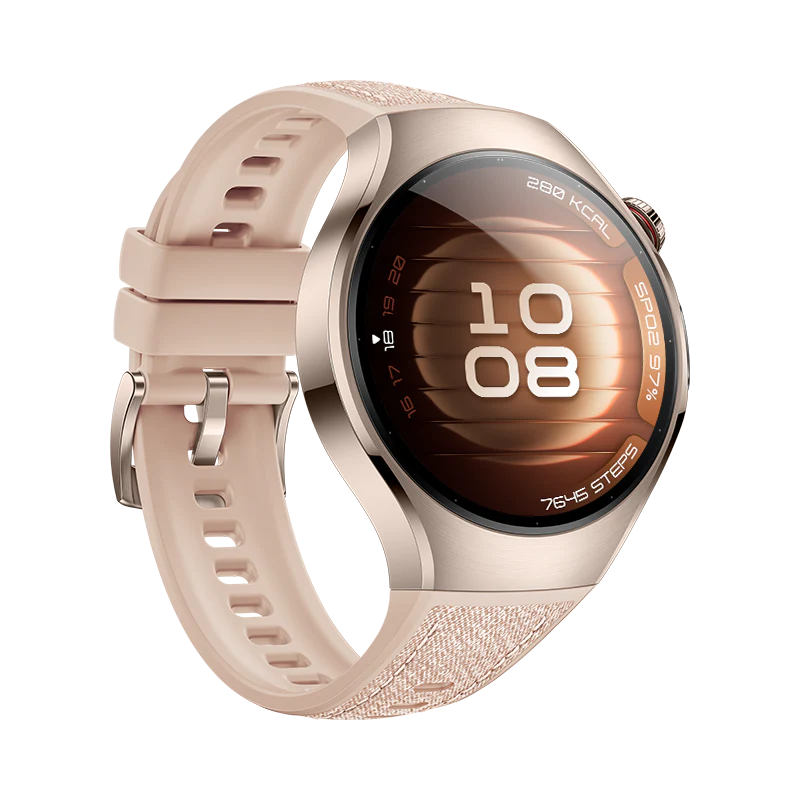 Huawei Watch 5, Beige Strap, 42mm + Huawei FreeBuds 6i - Image 5