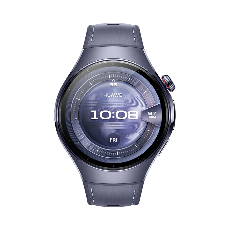 Huawei Watch 5, Purple Strap, 46mm + Huawei FreeBuds 6i - Image 3