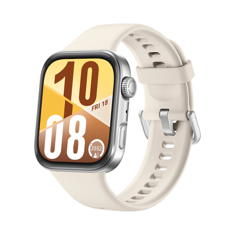 Huawei Watch Fit 4, White Strap + Extra Dark Green Strap - Image 3
