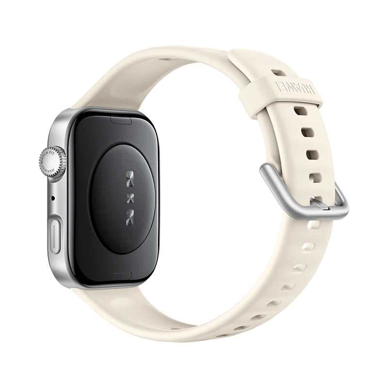 Huawei Watch Fit 4, White Strap + Extra Dark Green Strap - Image 6
