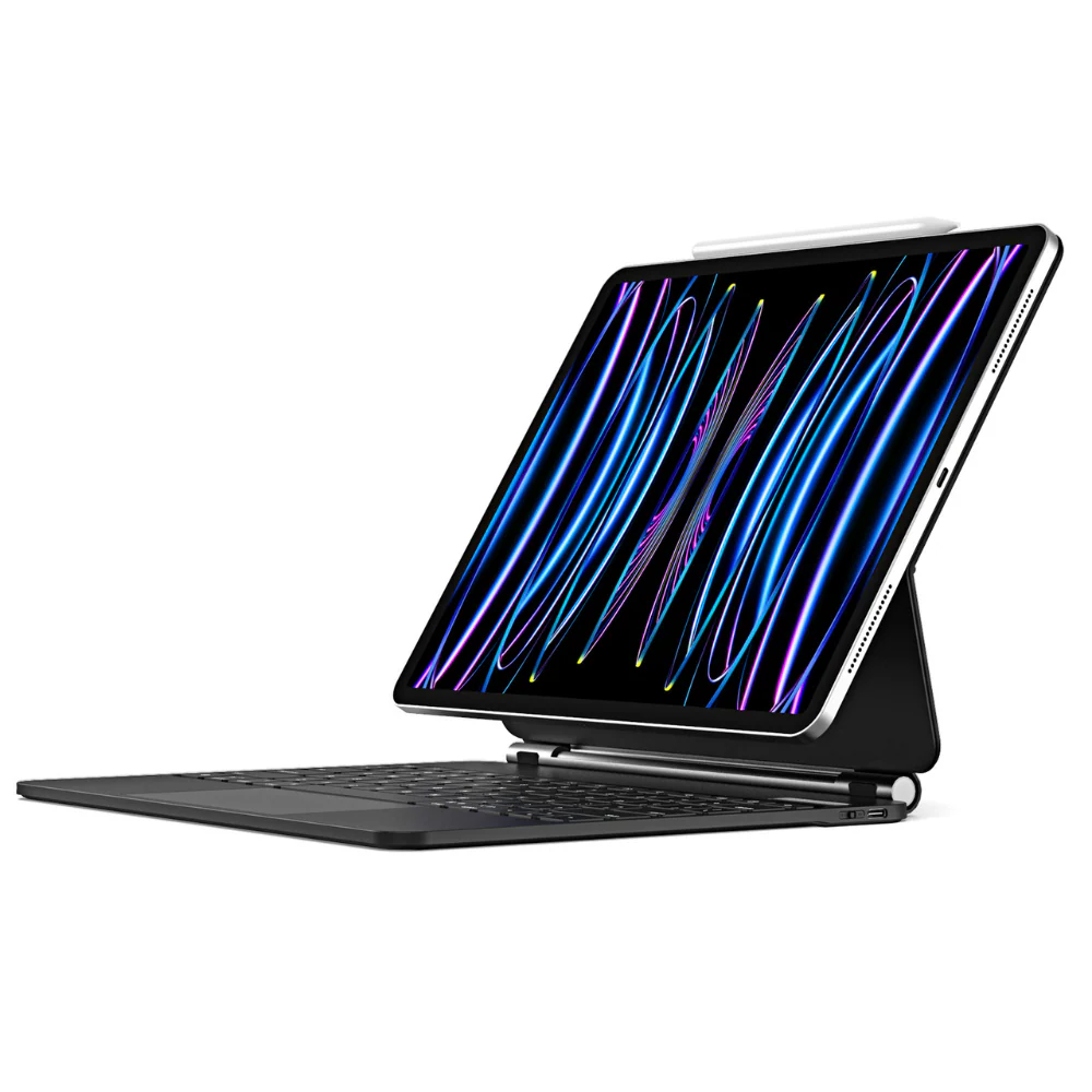 Infinyty Cipher-II Keyboard for iPad 13-inch English/Arabic Keyboard, Black - Image 2