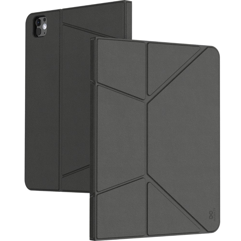 Infinyty Exalt iPad Case with High Rise Tri-Fold Stand iPad Pro 13-inch (2024) Black - Image 4