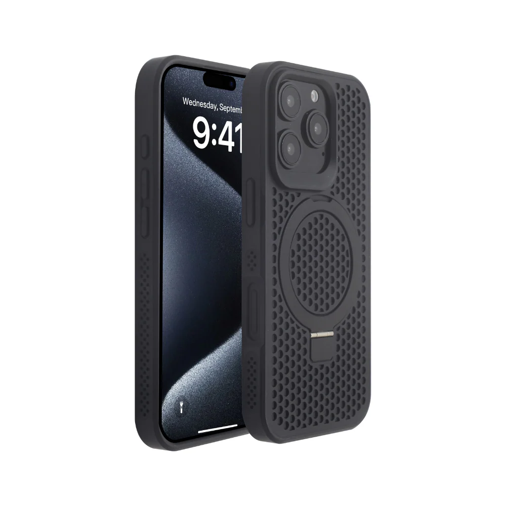 Infinyty HiveX Nester MagSafe Case for iPhone 16 Pro, Black
