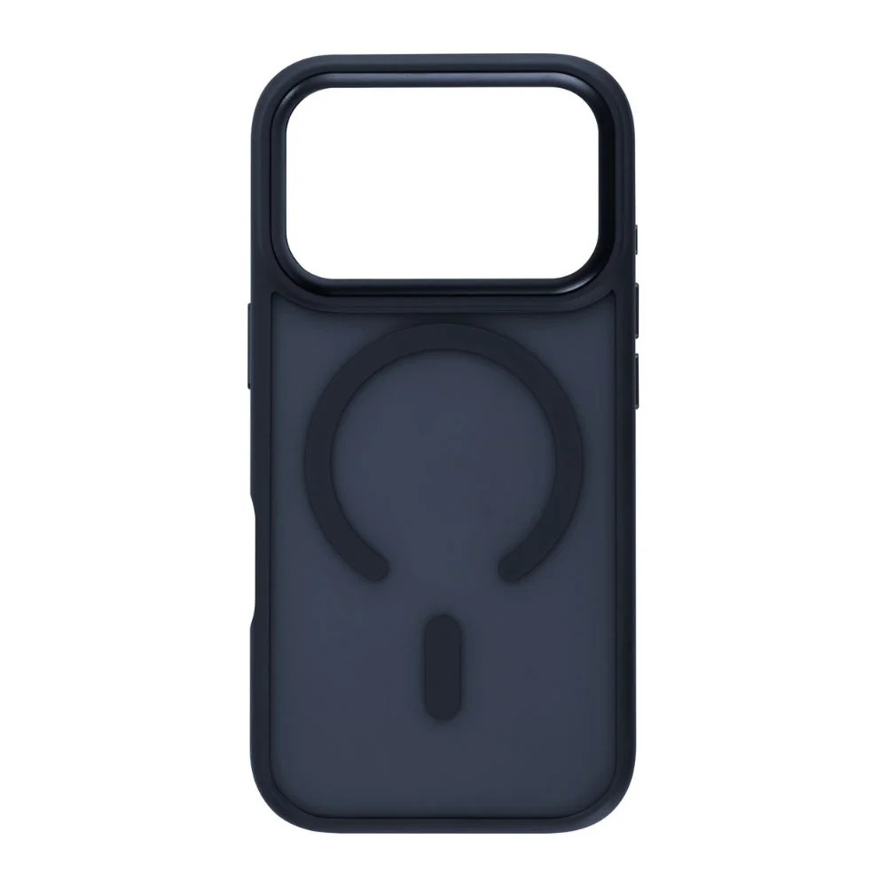 Infinyty Modo Hybrid Matte Soft Touch Case With Metallic Accents iPhone 17 Pro, Dark Blue - Image 4