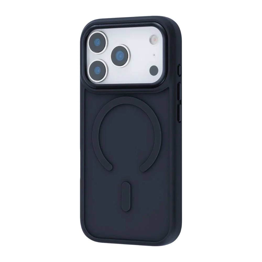 Infinyty Modo Hybrid Matte Soft Touch Case With Metallic Accents iPhone 17 Pro, Dark Blue - Image 5