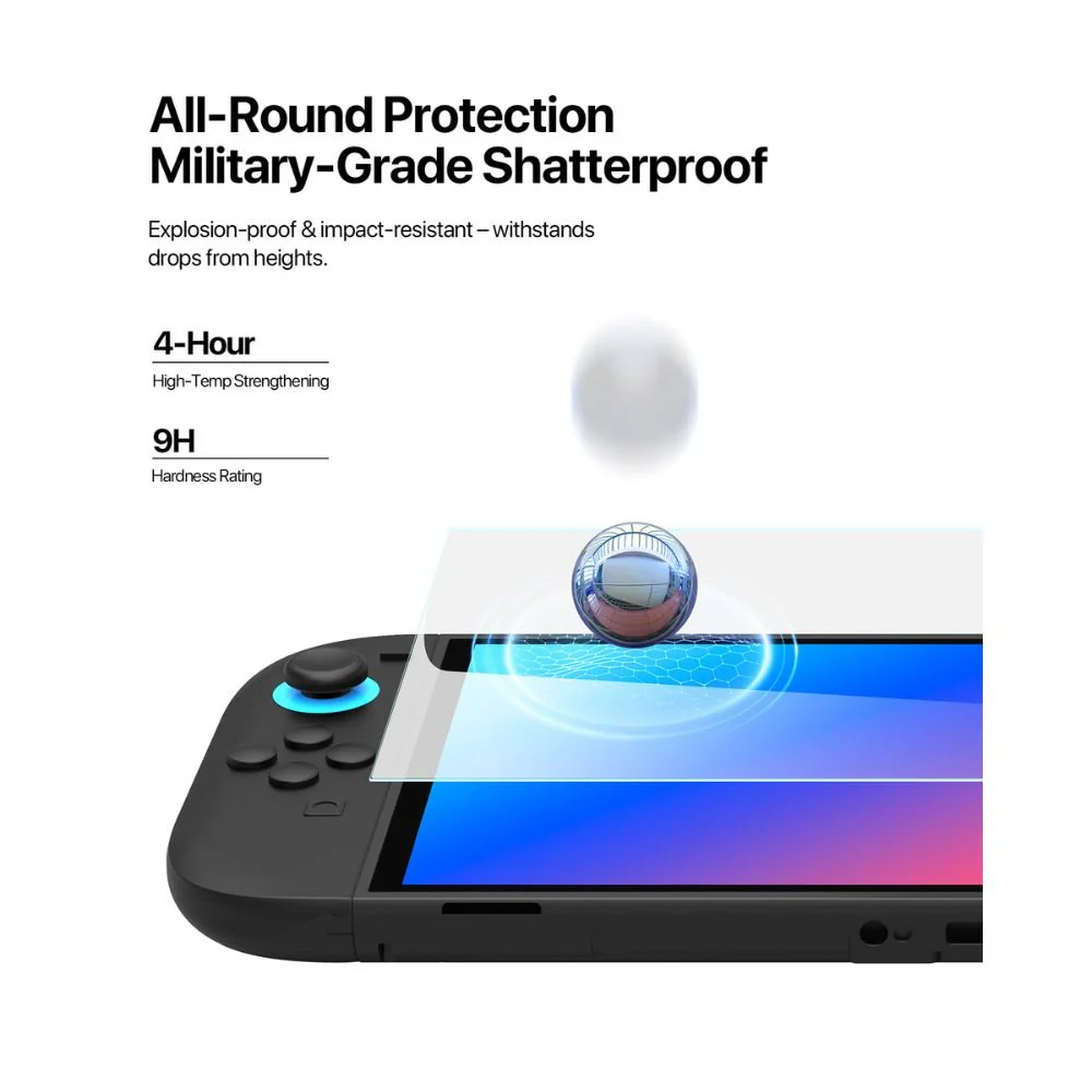 Infinyty ShieldX Tempered Glass Screen Protector for Nintendo Switch 2 HD - Image 6