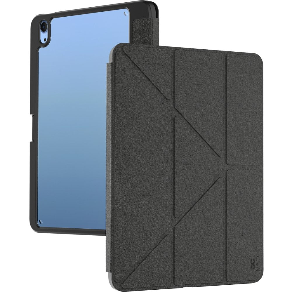 Infinyty Smart-Rap iPad Case with Tri-Fold Stand iPad Air 13-inch (2024) iPad Pro 13-inch (2021), Black