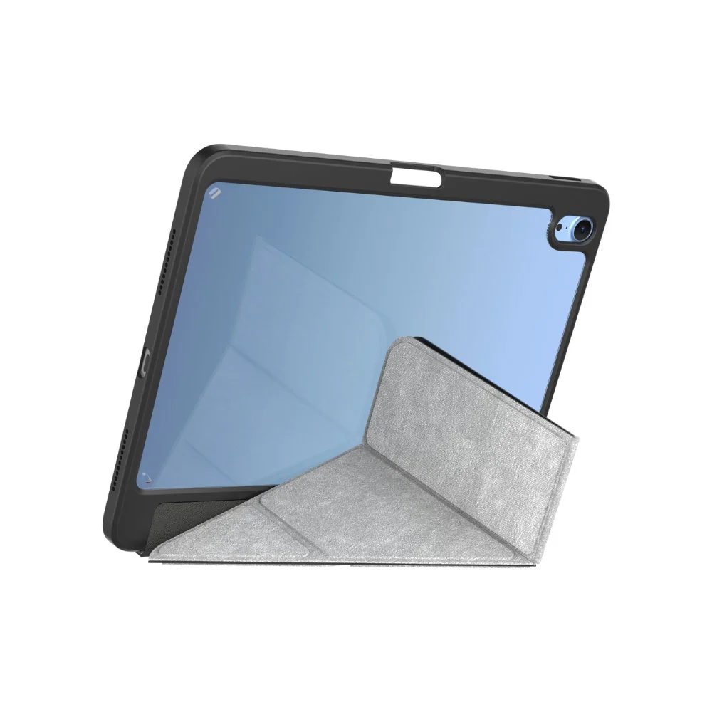 Infinyty Smart-Rap iPad Case with Tri-Fold Stand iPad Air 13-inch (2024) iPad Pro 13-inch (2021), Black - Image 2