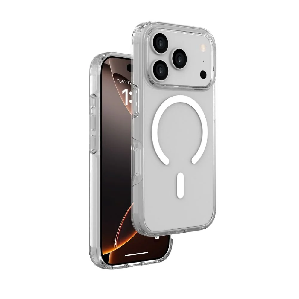 Infinyty Zepho Clear Case for iPhone 17 Pro