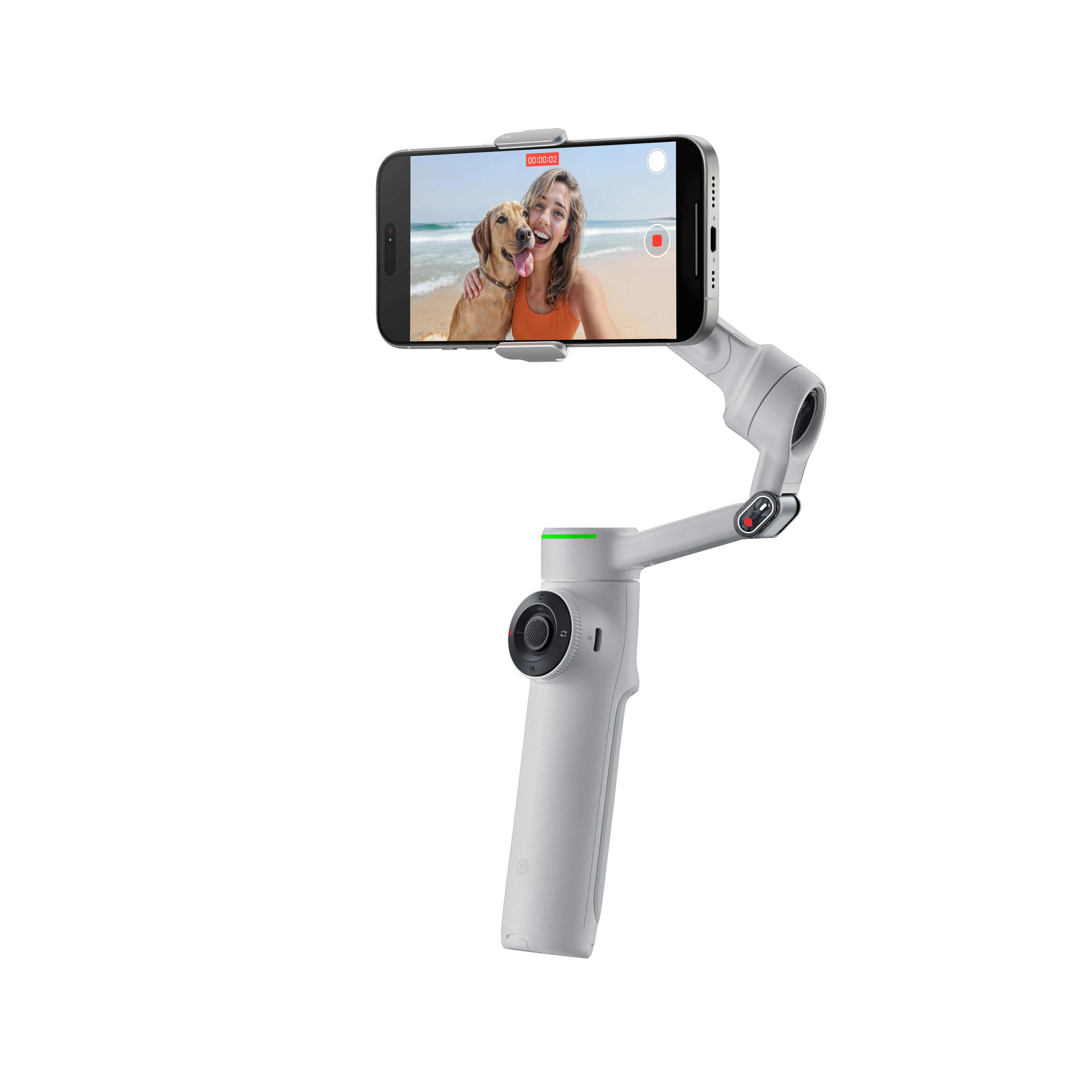 Insta 360 Flow 2 Pro AI Powered Portable Gimbal, Stone Grey, I04CINSABQBSG - Image 6