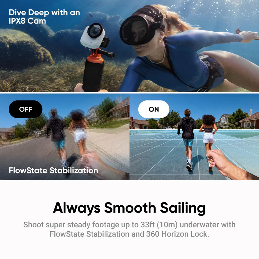 INSTA360 GO ULTRA Camera Standard Bundle, Black - Image 8