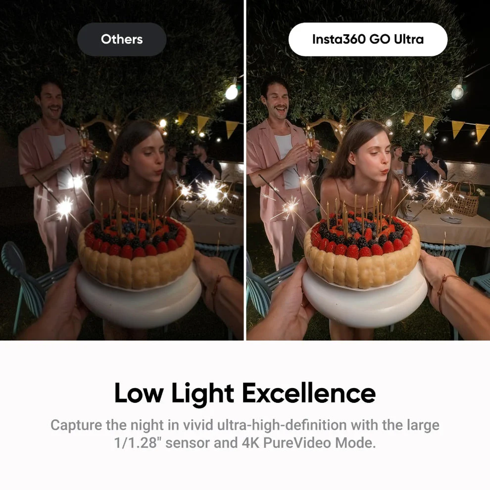 INSTA360 GO ULTRA Camera Standard Bundle, White - Image 5