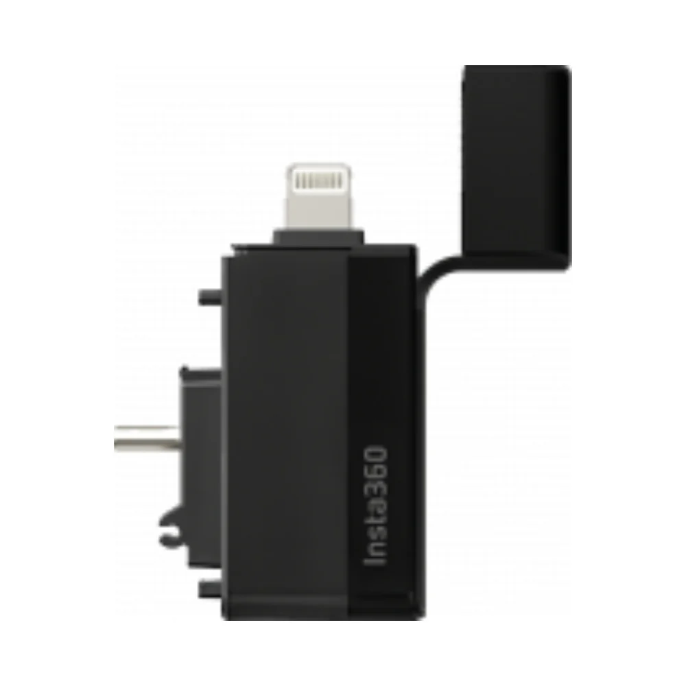 Insta360 X3 Camera Quick Reader Adapter Black