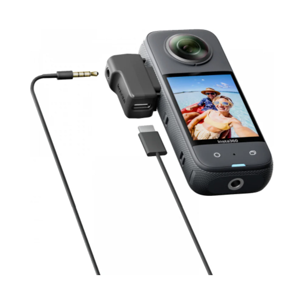 Insta360 X3 Camera Mic Adapter Black - Image 5