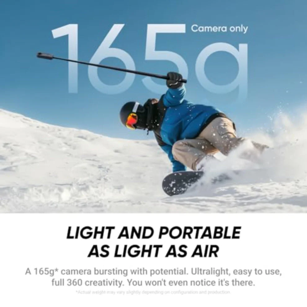 INSTA360 X4 Air Starter Bundle, Black - Image 3