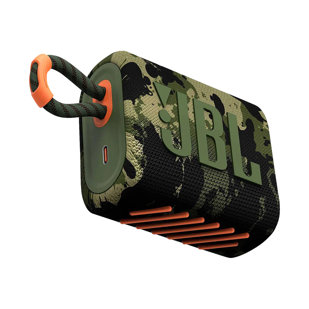 JBL Go 3 Portable Bluetooth Speaker Camouflage