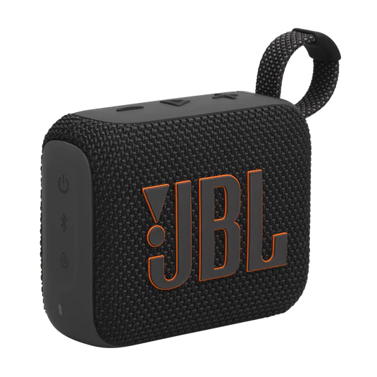 JBL GO 4 BLK Portable Speaker, Water & Dust Proof, Bluetooth, With Auracast, Black