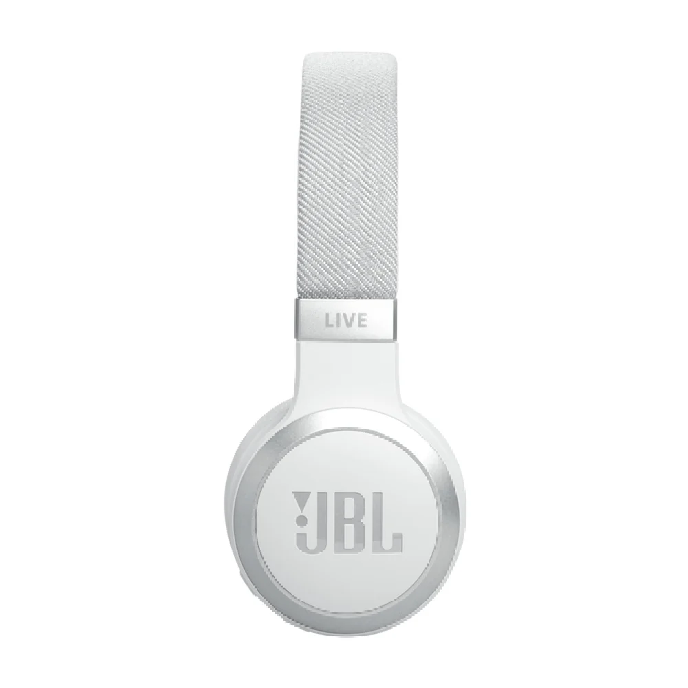JBL Live 670 Wireless Noise Cancelling On-Ear Headphone White - Image 5