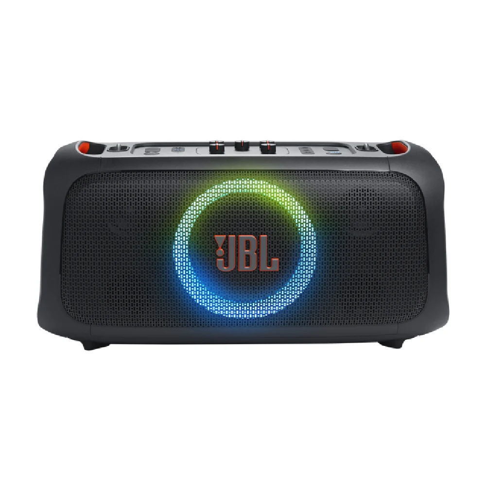 JBL PartyBox On-the-Go Essential Speaker With wireless microphone Black - Image 3