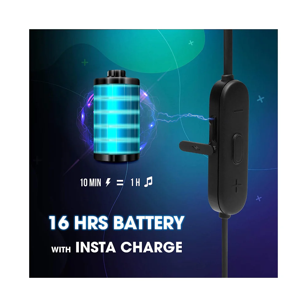 JBL Tune in Ear Bluetooth Wireless Earphones with Mic Black - Image 7
