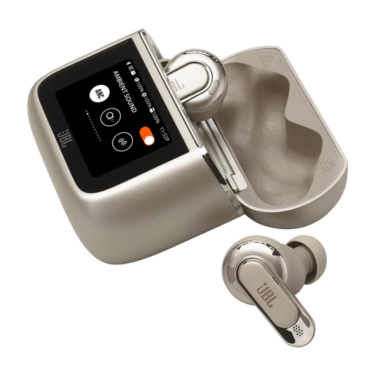 JBL Tour Pro 3 Noise Cancelling Earbuds Latte - Image 6