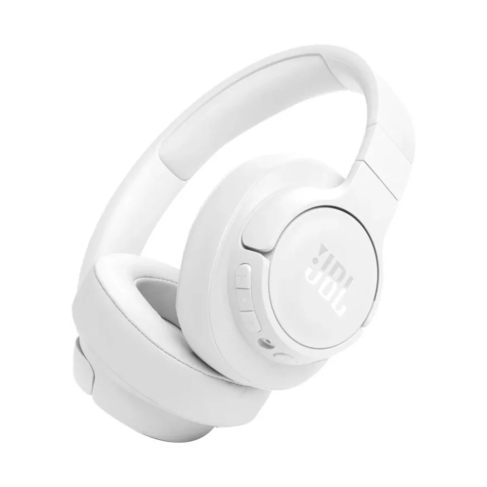JBL Tune 770NC Noise Cancelling Wireless Over Ear Headphones White - Image 5