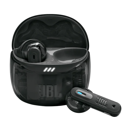 JBL TuneFlex 2 Ghost True Wireless Earbuds Black