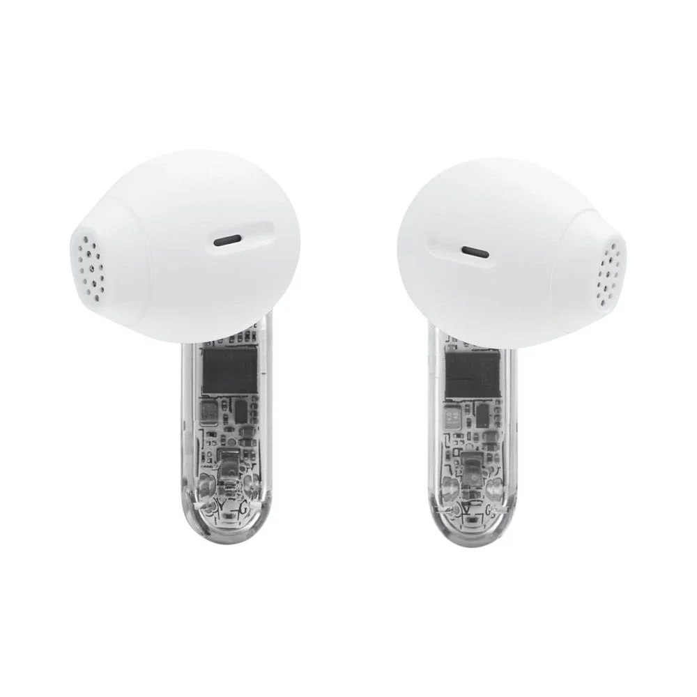JBL TuneFlex 2 Ghost True Wireless Earbuds White - Image 4