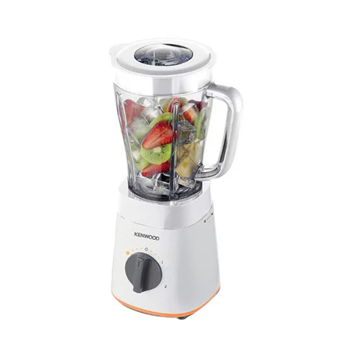 KENWOOD Blender 500W Smoothie Blender/Smoothie Maker 1.5L with Multi Mill (Grinder/Chopper), Ice Crush Function BLP15.150WH White - Image 2