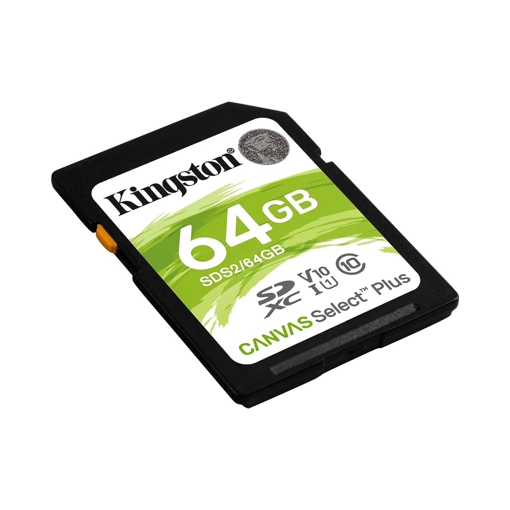 Kingston Canvas Select Plus SDXC Memory Card 64GB Black - Image 3