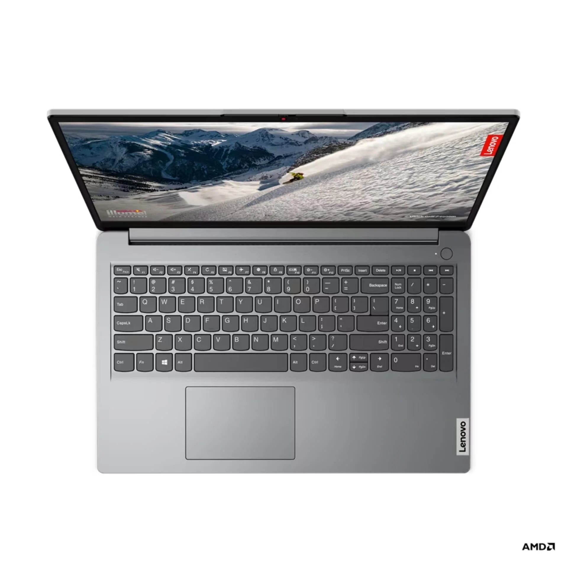 Lenovo IdeaPad-1 15-inch Laptop, AMD Ryzen 5 7520U, 16GB RAM, 512GB SSD, Windows 11 – 82VG00PNAX - Image 2