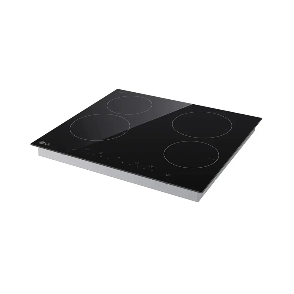 LG Built-in 4 Burners Electric Hob Black CBEZ2414B - Image 4