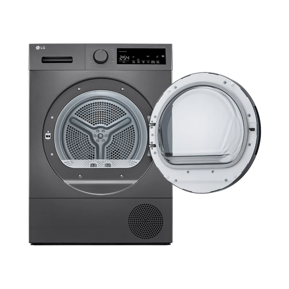 LG Front Load Heat Pump Dryer 8Kg Dark Silver RH80T2SP7RM - Image 2