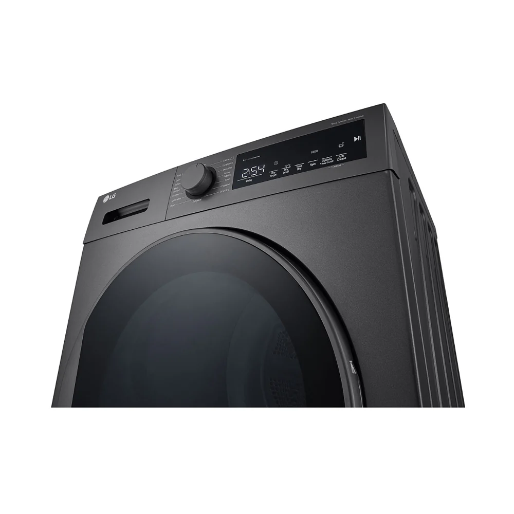 LG Front Load Heat Pump Dryer 8Kg Dark Silver RH80T2SP7RM - Image 3