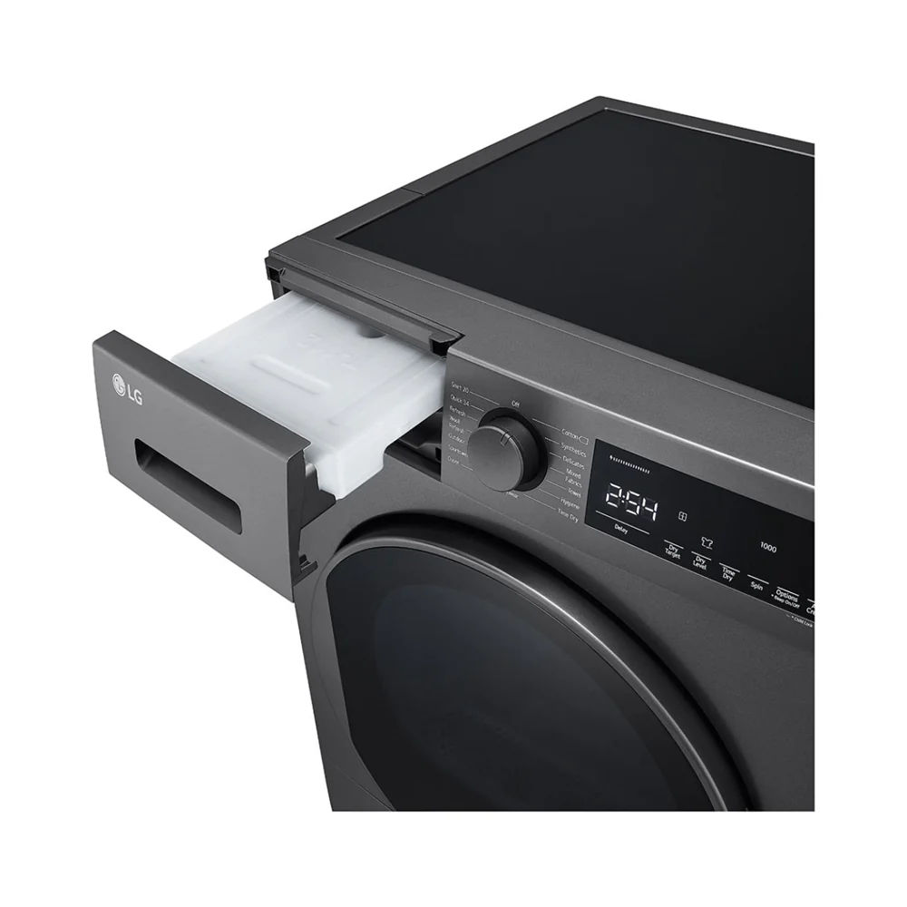 LG Front Load Heat Pump Dryer 8Kg Dark Silver RH80T2SP7RM - Image 5