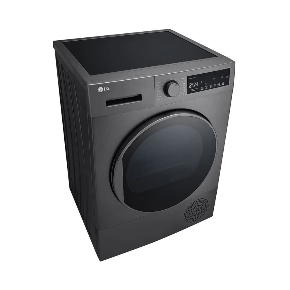 LG Front Load Heat Pump Dryer 8Kg Dark Silver RH80T2SP7RM - Image 7