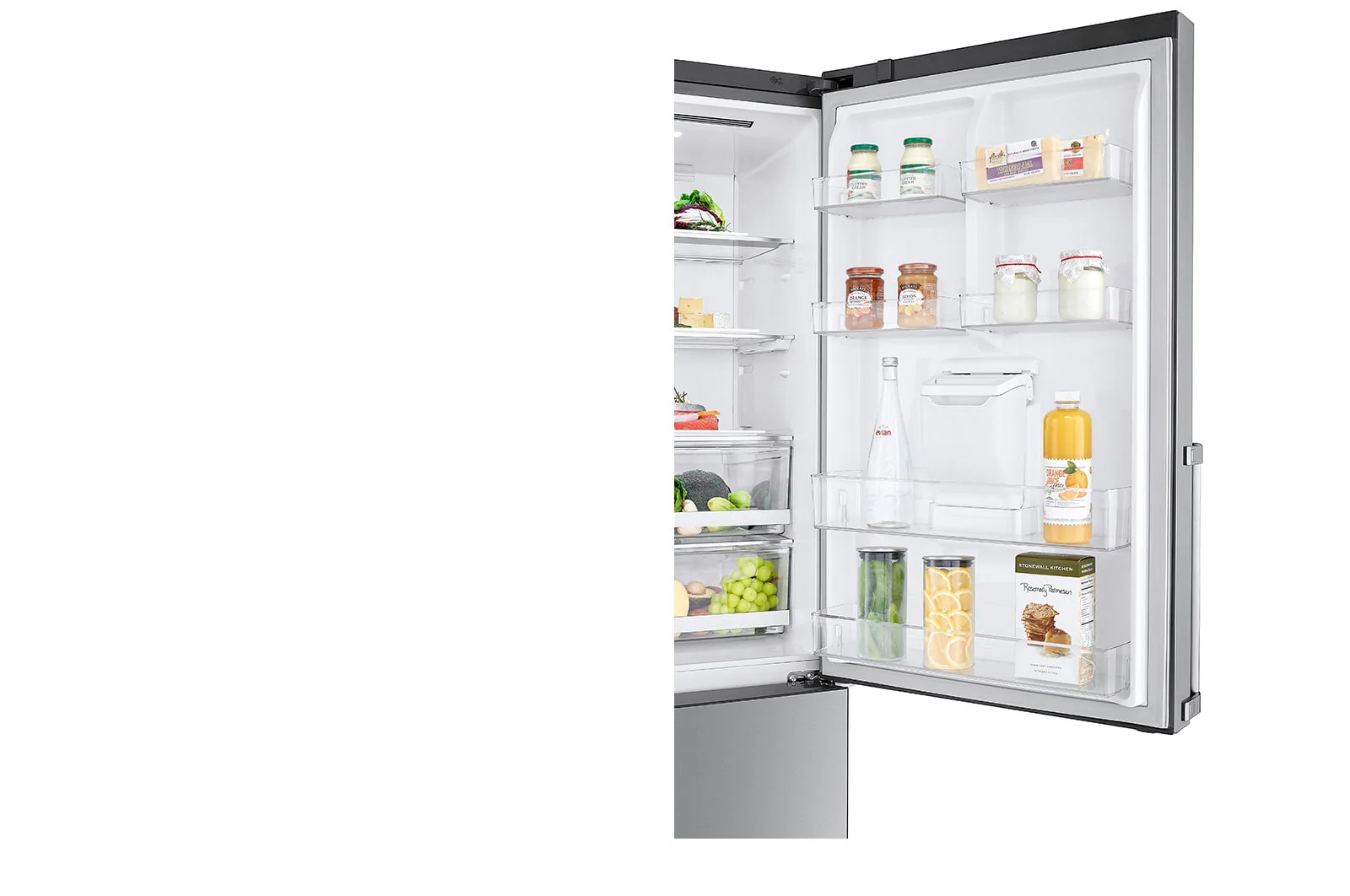 LG New Bottom Mount Refrigerator, Inverter Compressor 446L GR-F589BLCM - Image 4