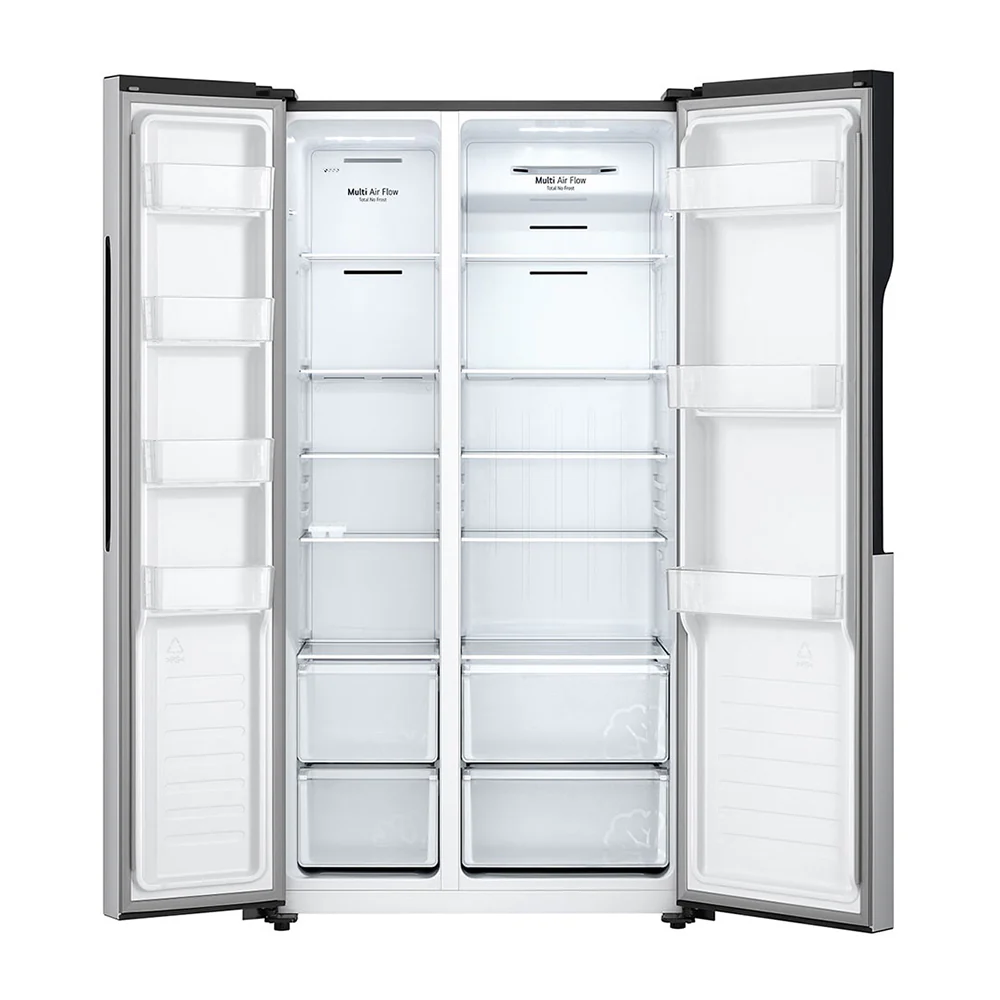 LG Side by Side Refrigerator 509L Silver GRFB587PQAM - Image 6