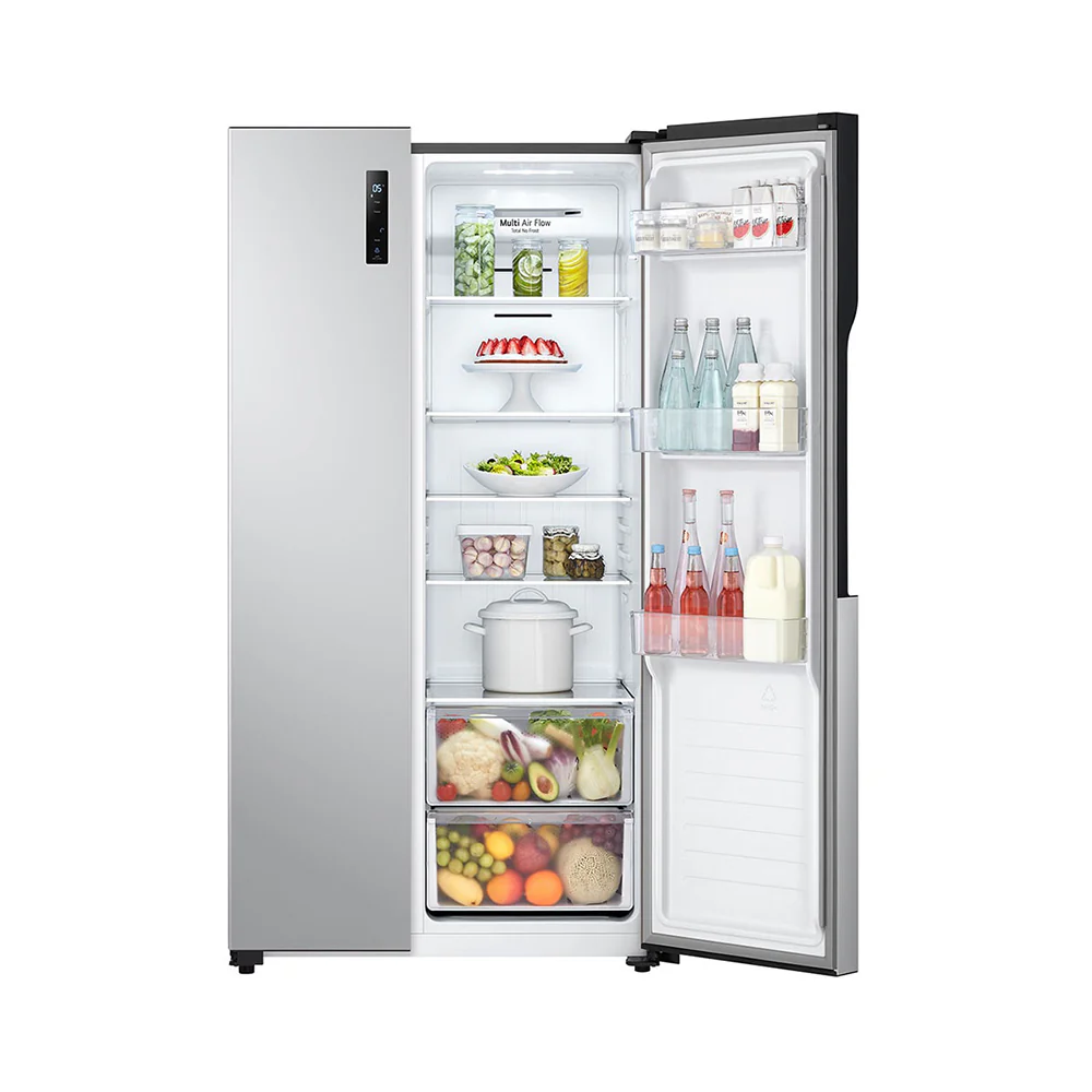 LG Side by Side Refrigerator 509L Silver GRFB587PQAM - Image 7
