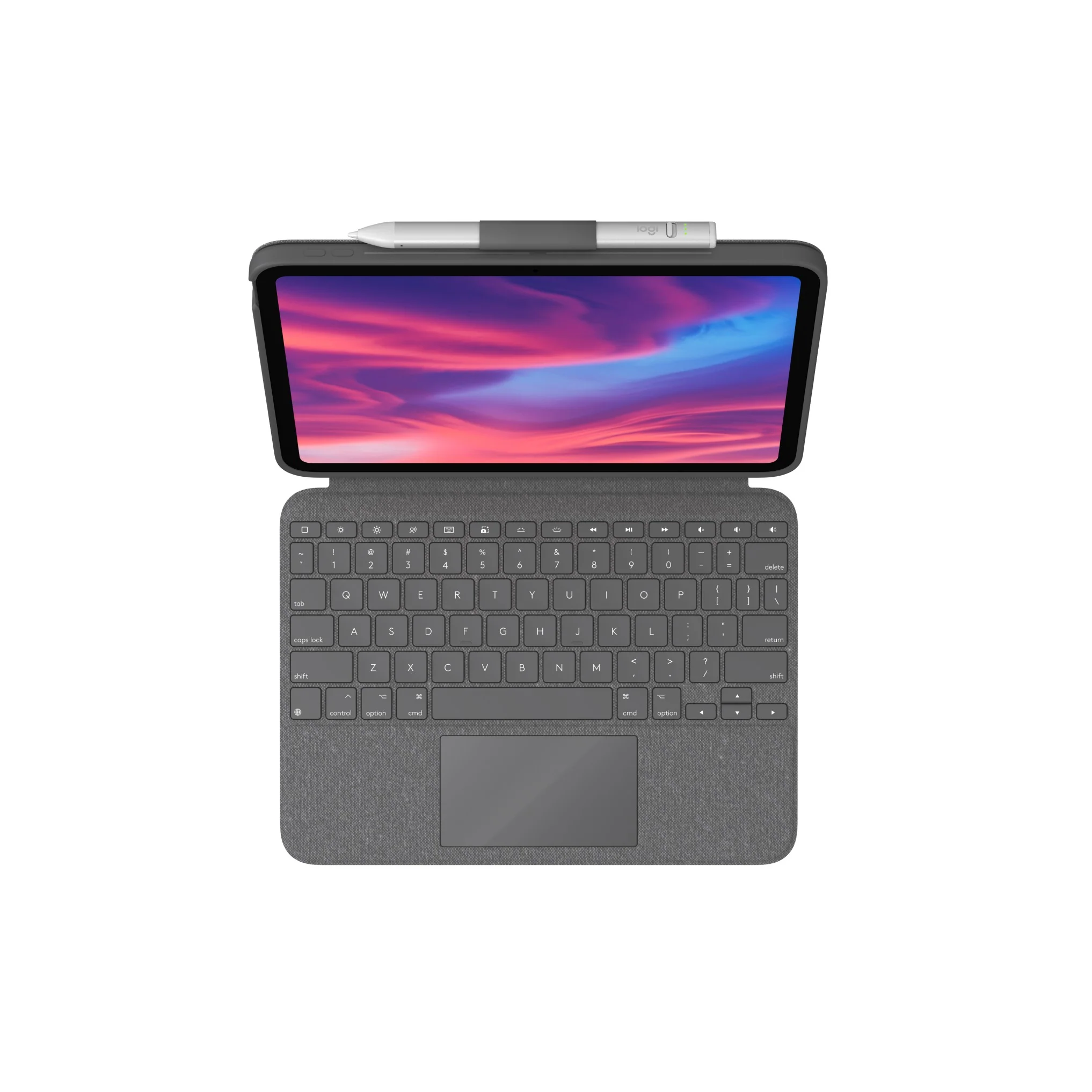 LOGITECH COMBO TOUCH IPAD10/A16 GREY ARA - Image 2