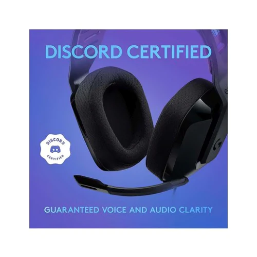 Logitech G335 Wired Over-Ear Gaming Headset Black - Image 4