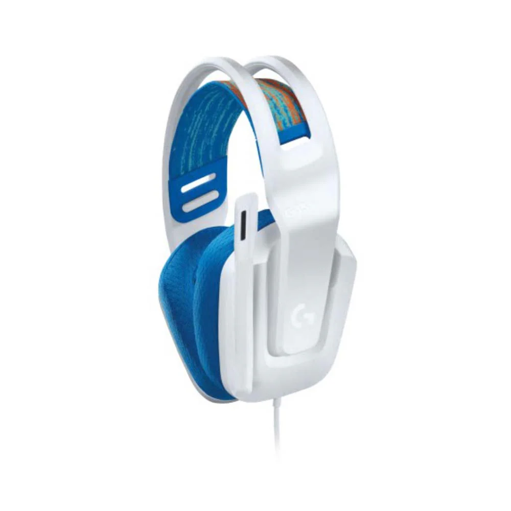 Logitech Wired Gaming Headset White - Image 2