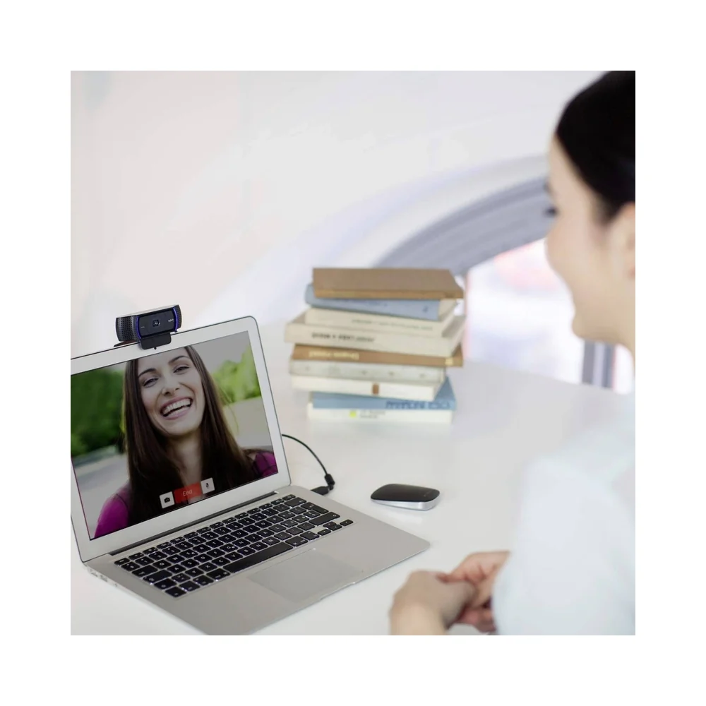 Logitech HD Pro Full HD Webcam Black - Image 3